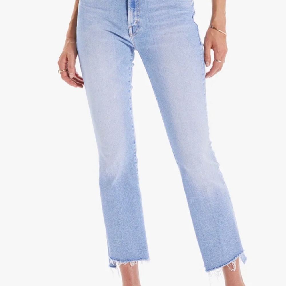 Mother denim Insider crop in color Denim-Lt size 30